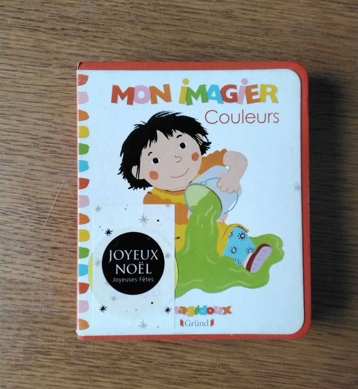 Mon imagier couleurs ,pages cartonnées ,Imagidoux