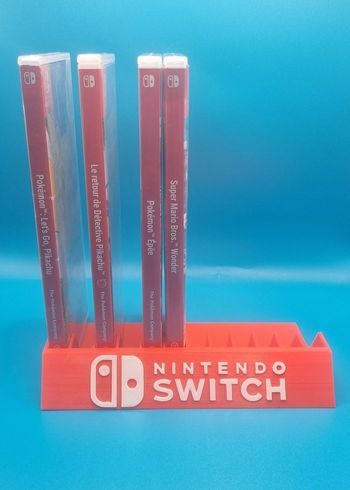 Support de jeu Nintendo Switch (Contenance de 12 jeux Nintendo Switch)