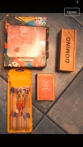 Lot de jeux de société