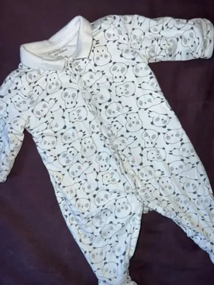 Pyjama hiver dpam 3 mois