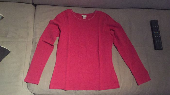 Teeshirt rose fuschia fille T14 ans Cyrillus