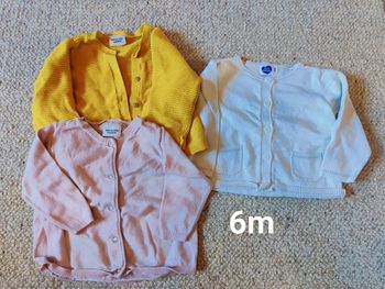 3 gilets 6m
