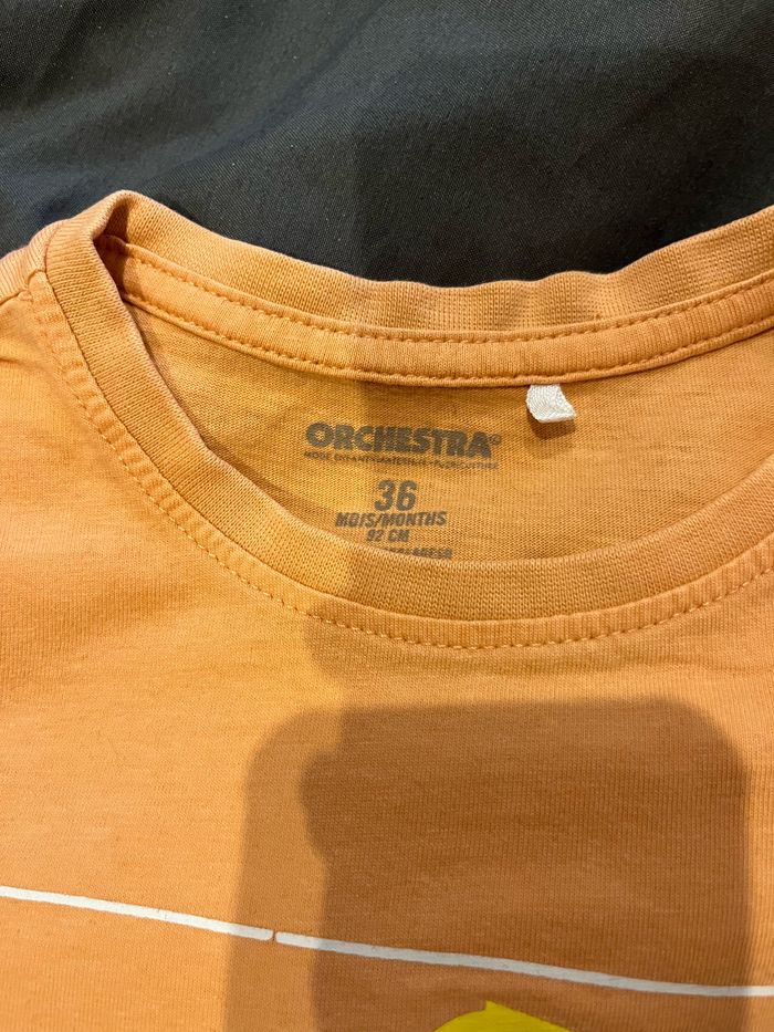 T-shirt orchestra corail 3 ans - photo numéro 3