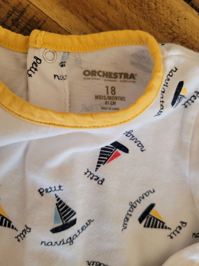 Pyjama Orchestra 18 mois - photo numéro 2