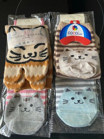 Chaussettes chats