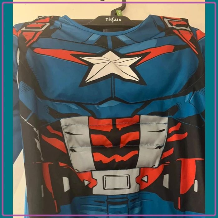 Costume musclée au niveau de la poitrine 8-10 ans - photo numéro 2