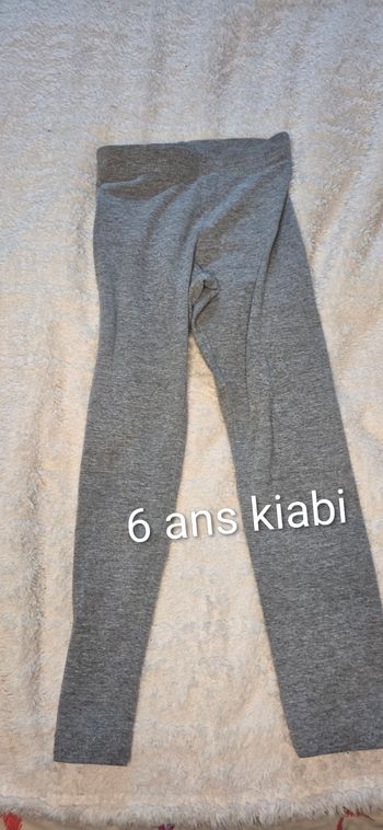 Legging gris 6 ans kiabi