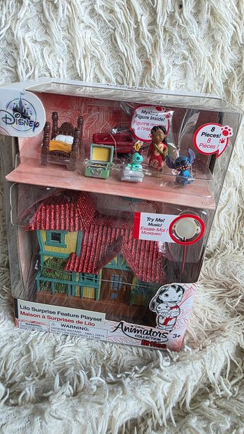Mini poupée disney - maison littles animator - princesse Lilo et Stitch - disneyland paris disney store Neuf