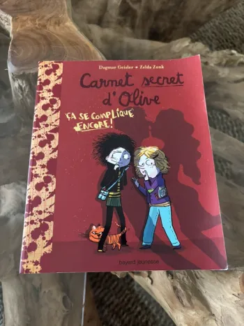 Livre carnet secret d'Olive