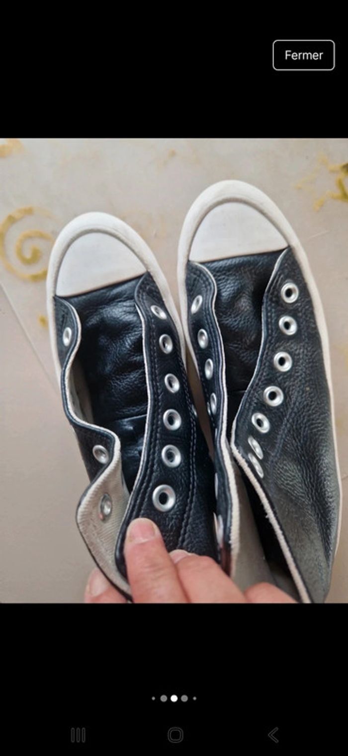 Converse hautes 🖤 - photo numéro 16