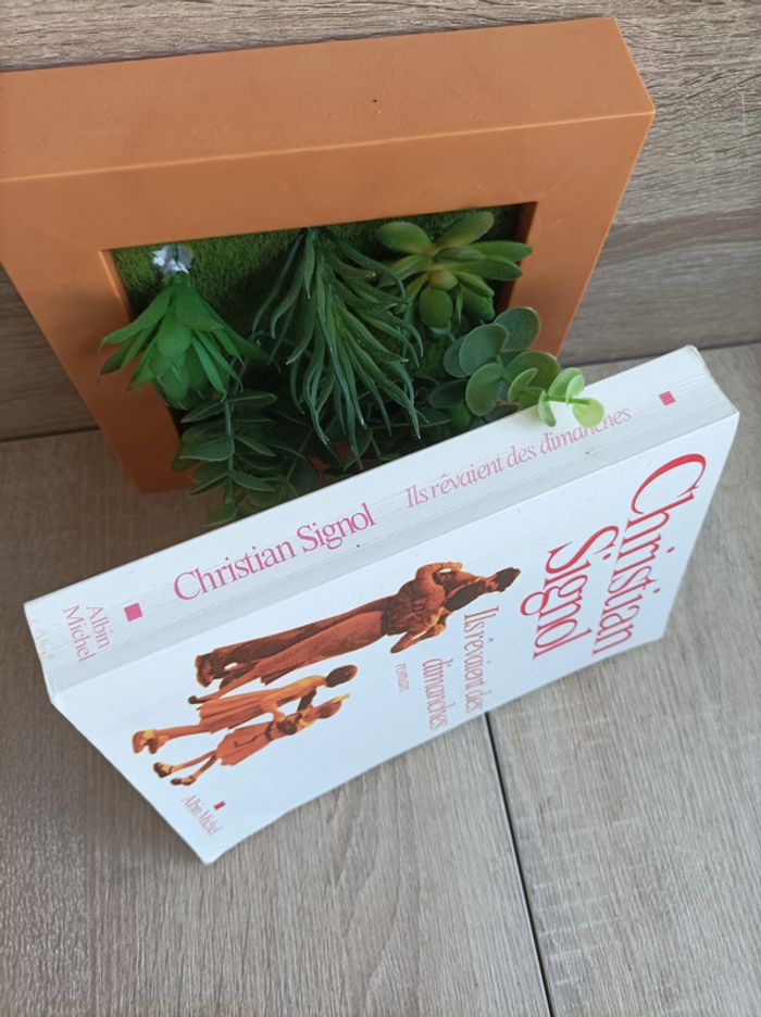 Livre Roman Ils rêvaient des Dimanches Christian Signol - photo numéro 3