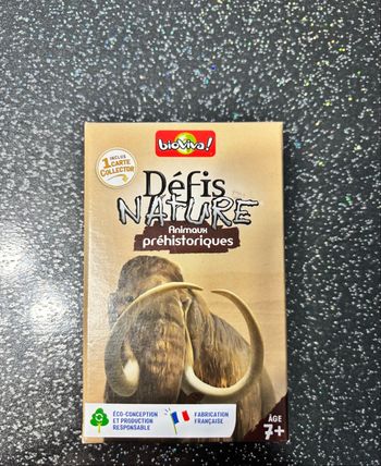 Bioviva - Défis nature - animaux préhistoriques
