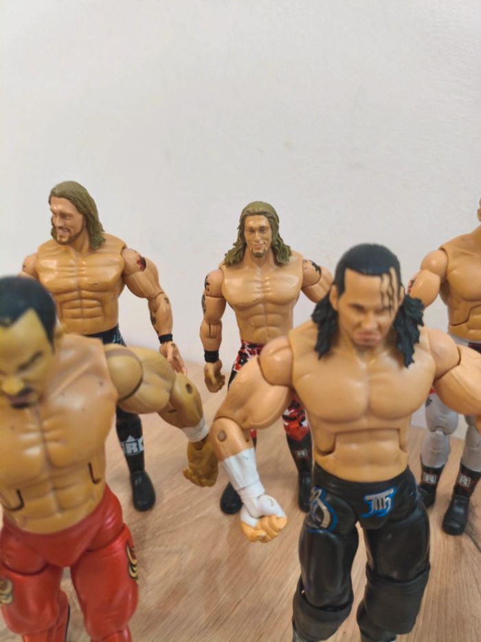 Lot figurines WWE catcheur - photo numéro 6