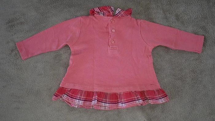 Lot de 5 t-shirts manches longues filles 12 mois 1 an - photo numéro 3