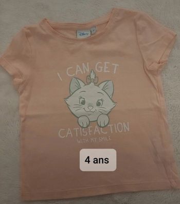 Tee-shirt Disney Minnie 4 ans