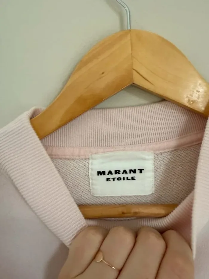 Sweat Isabel Marant rose - photo numéro 4