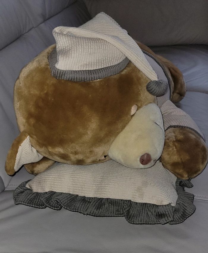 Tres grosse peluche ours - photo numéro 3
