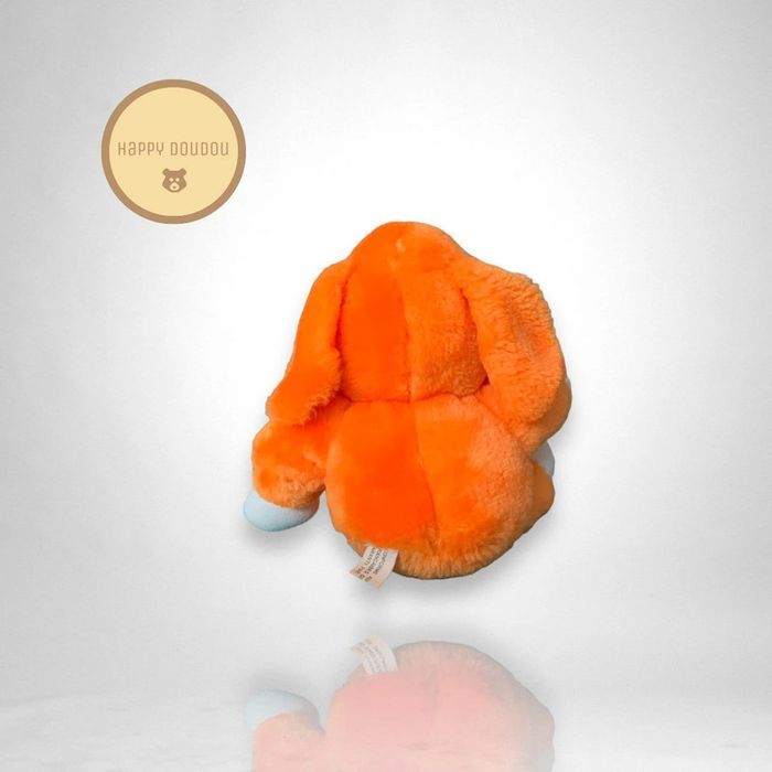 Peluche Doudou singe chien orange banane CP A619 - photo numéro 4