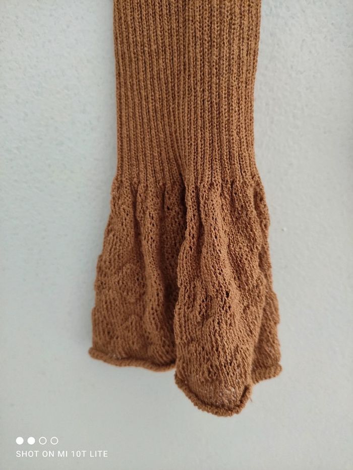 Pull marron Zara - photo numéro 2