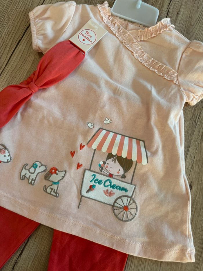 Ensemble bébé fille neuf 74 - photo numéro 2