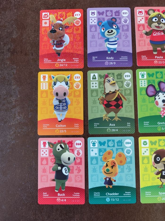 Cartes amiibo animal crossing - photo numéro 2