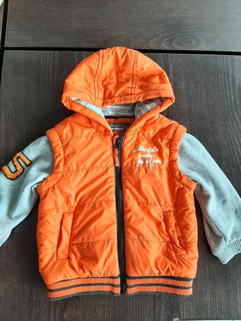 Veste doudoune avec manches pull