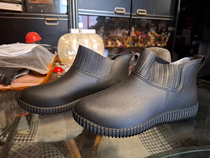 Bottes bottines de pluie antidérapantes