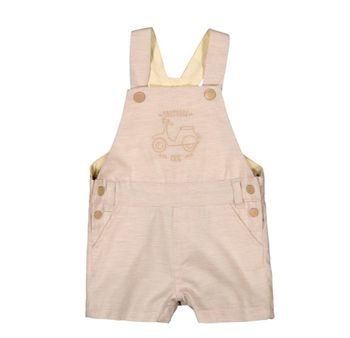 Salopette beige / 3 mois  ( 59cm )/ DPAM / NEUVE AVEC ETIQUETTE