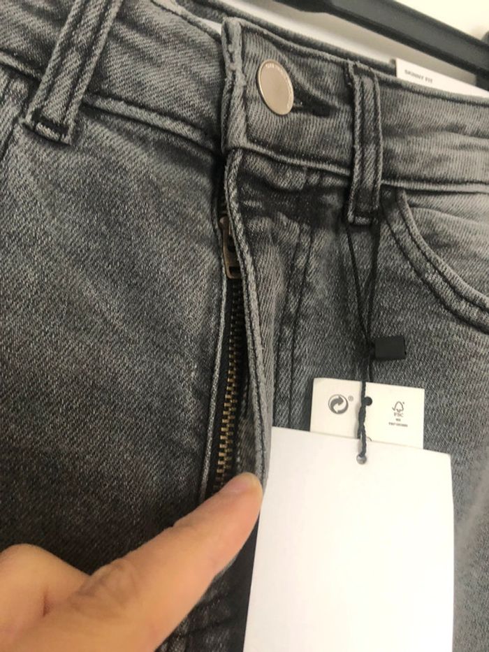 Superbe beau jean taille haute Zara neuf avec étiquette taille 34 - photo numéro 5