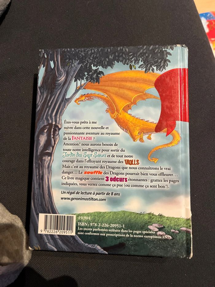 Livre pour enfants Geronimo stilton le royaume des dragons - photo numéro 2