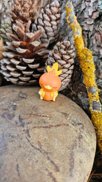 Super figurine Pokemon Nintendo tomy t-art Poussifeu