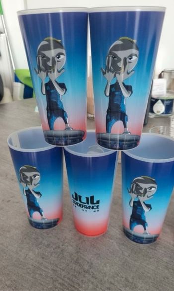 Lot de 5 Gobelet Jul Stade de France