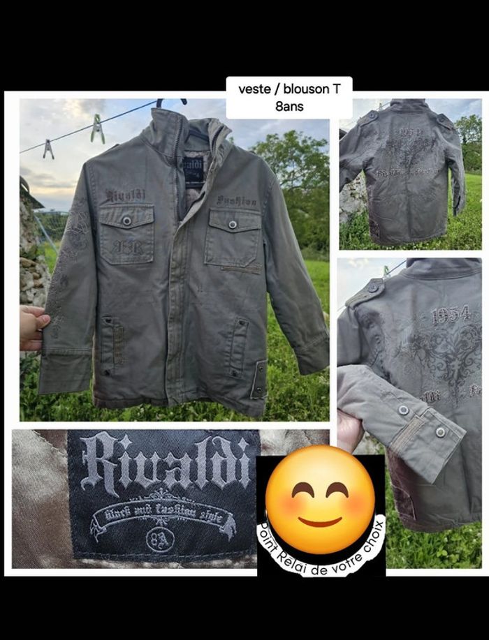 Veste/manteau /blouson garçon rivaldi