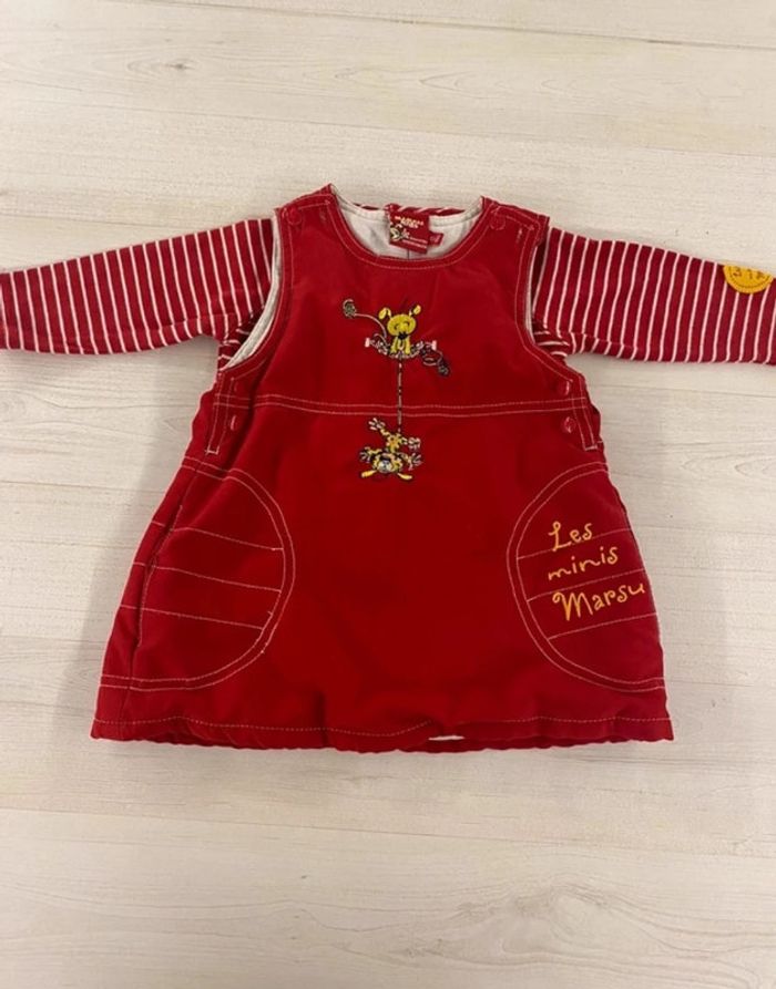 Robe marsupilami 12 mois très bon état
