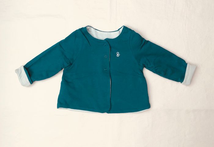 Gilet réversible Obaïbi 6 mois