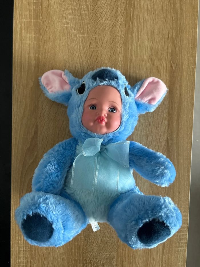Peluche tête de bébé Stitch