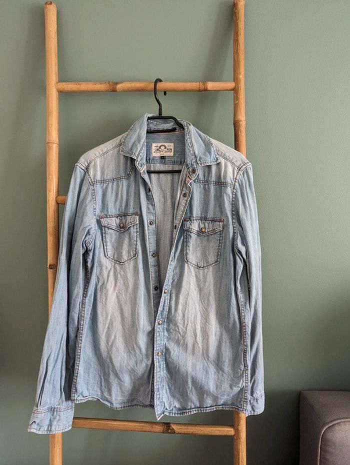Chemise en jean homme