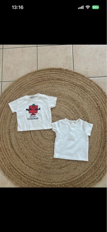 T-shirt neuf ~6 mois 
