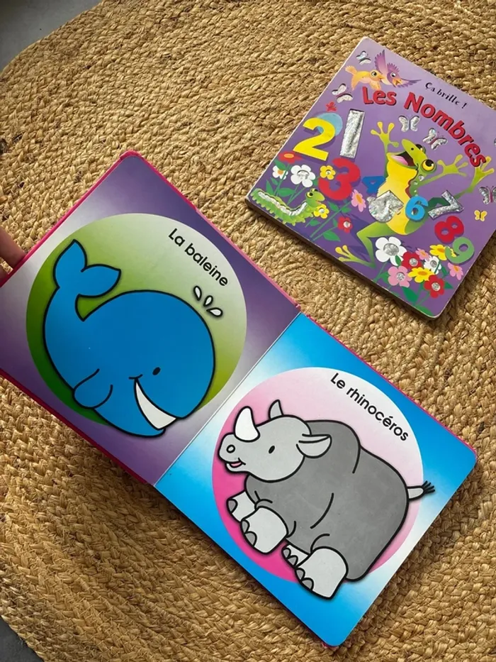 Lot enfants animaux nombres - photo numéro 3