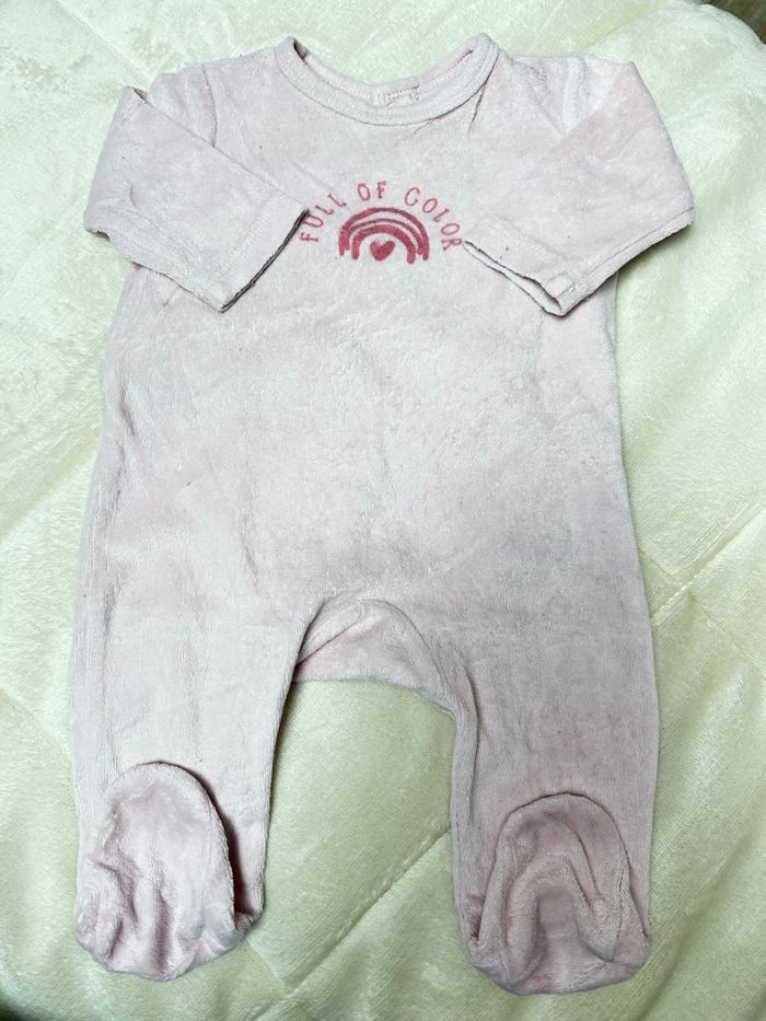 Pyjama velours hiver - photo numéro 2