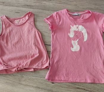 Lot t-shirts fille