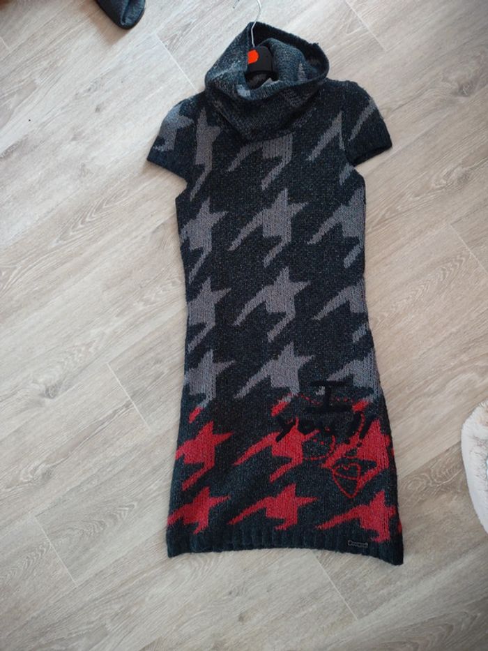 Robe pull col roulé Desigual - photo numéro 5
