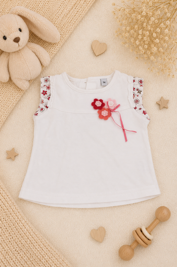 t-shirt blanc 3 mois