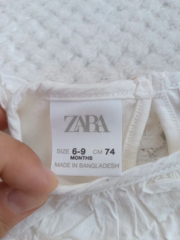 🔸 Adorable Haut Manches Longues - Zara 6 Mois🔸 - photo numéro 2