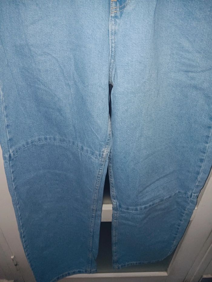 Jean droit vintage 38 bleu clair - photo numéro 2