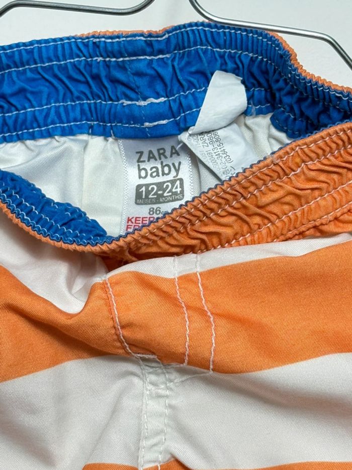 Short de bain Zara 12/24 mois - photo numéro 3