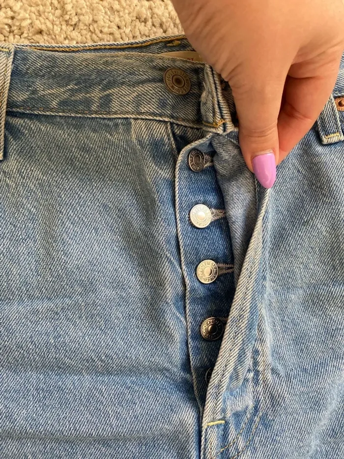 Ribcage short en jean bleu Levi’s - photo numéro 5