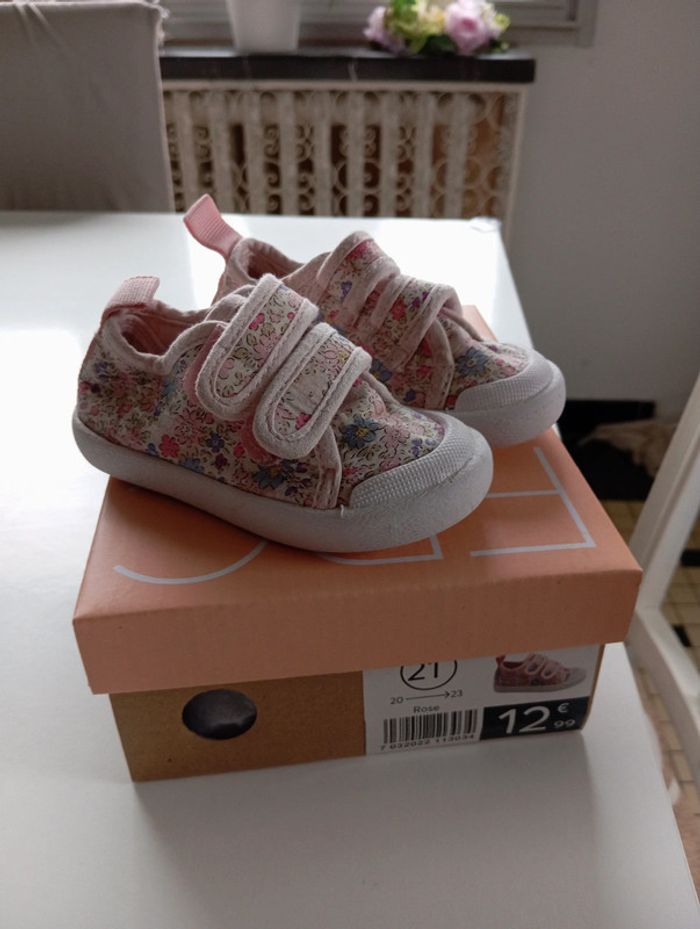 Ballerine tissu pointure 21