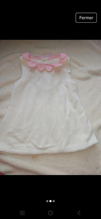 Robe bébé fille la taille 6 mois