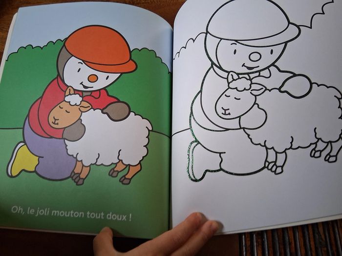 Coloriage T'Choupi - photo numéro 3